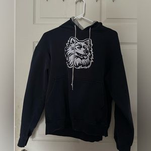Navy Blue UCONN hoodie